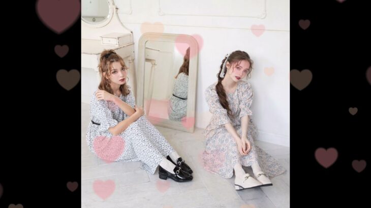 前後2WAYリボンワンピース