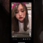 【ばんばんざい】るなインスタライブで透けてしまい焦る#shortsvideo