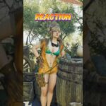 Gemma Reacts when you Shoot her! #monsterhunterwilds #mhwilds #capcom #fyp